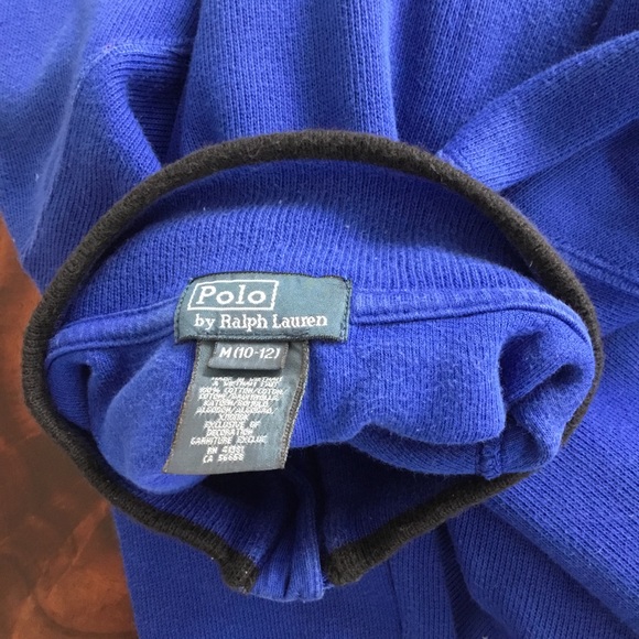 Polo  by Ralph Lauren Blue Boy’s Sweater. Size  10-12  $30 - Picture 11 of 12